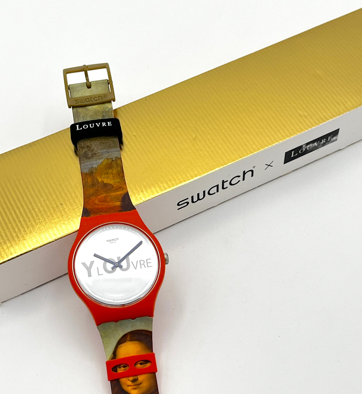 Swatch New Gent Louvre Special LISA MASQUEE SUOZ318 (2019)