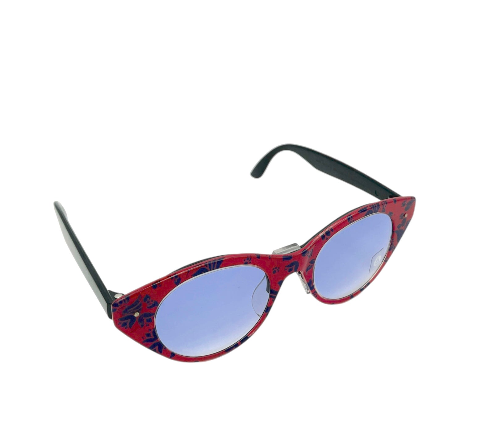 Lunettes de soleil vintage Swatch Eyes - Blue Tulip