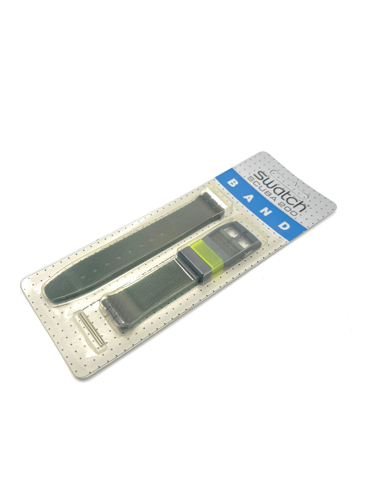 Swatch 17mm Scuba SHAMU / BLACK WAVE ASDB102 Replacement Band (1992)