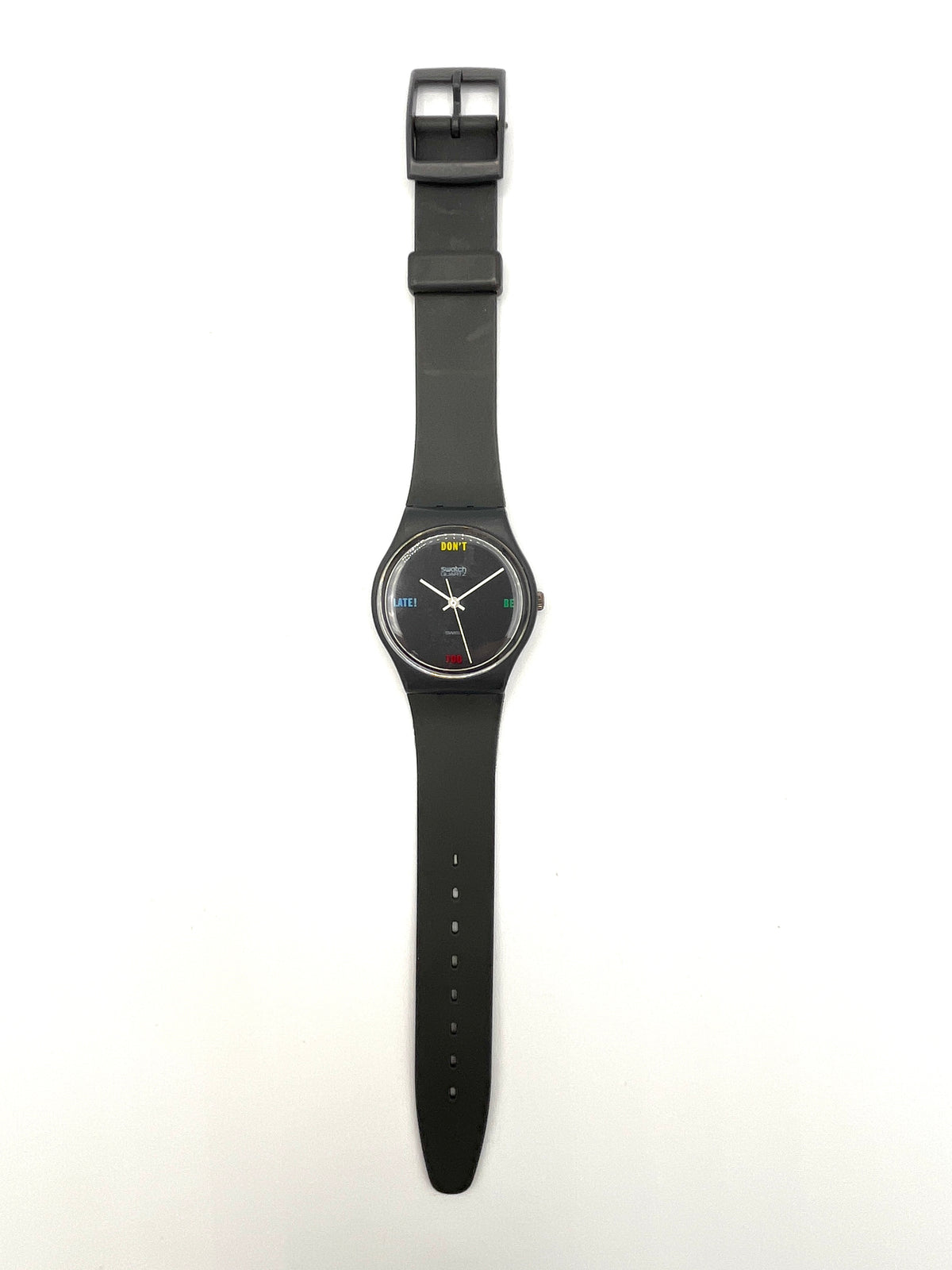 Swatch Gent GA100 DON'T BE TOO LATE (1984)