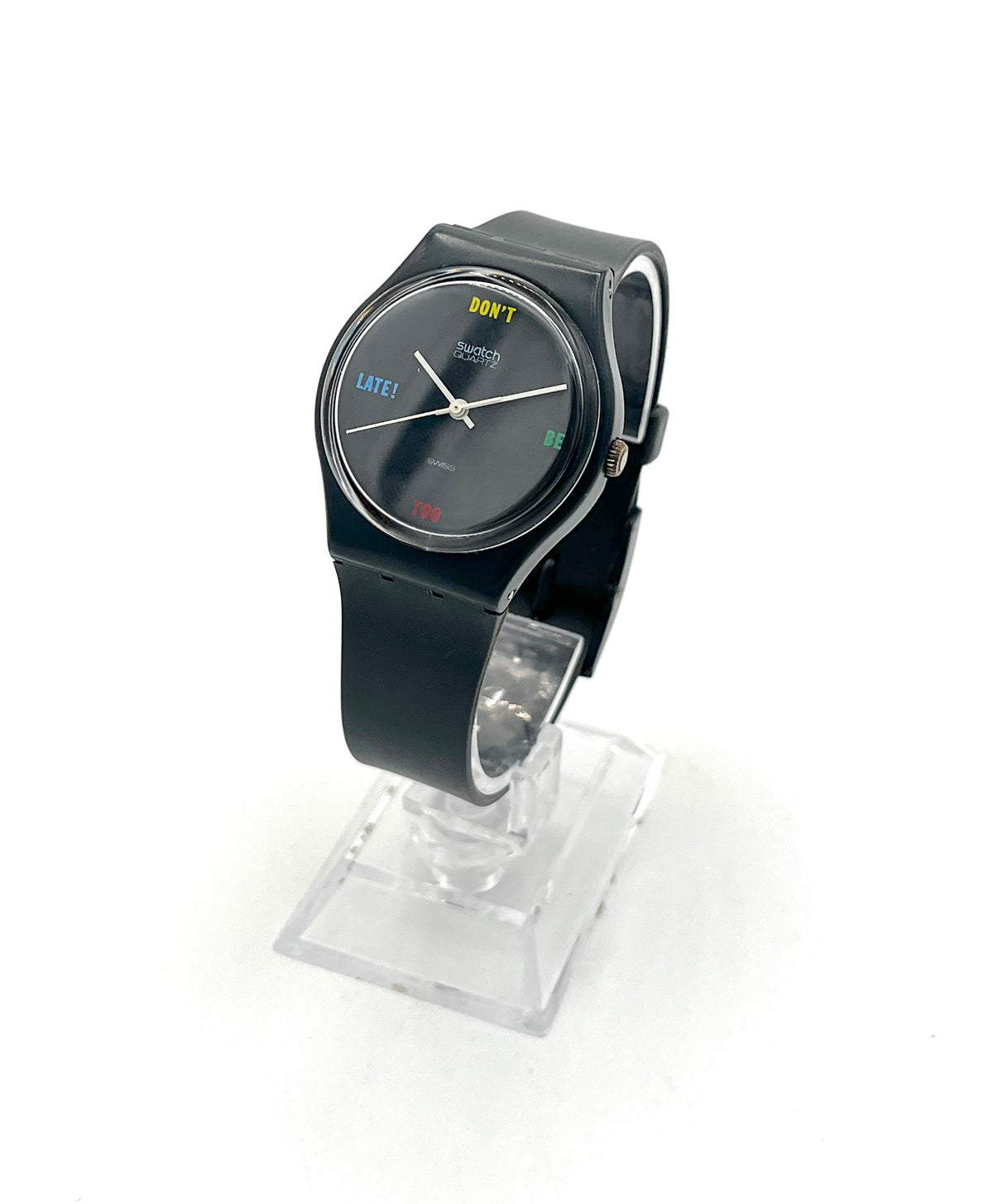 Swatch Gent GA100 DON'T BE TOO LATE (1984)