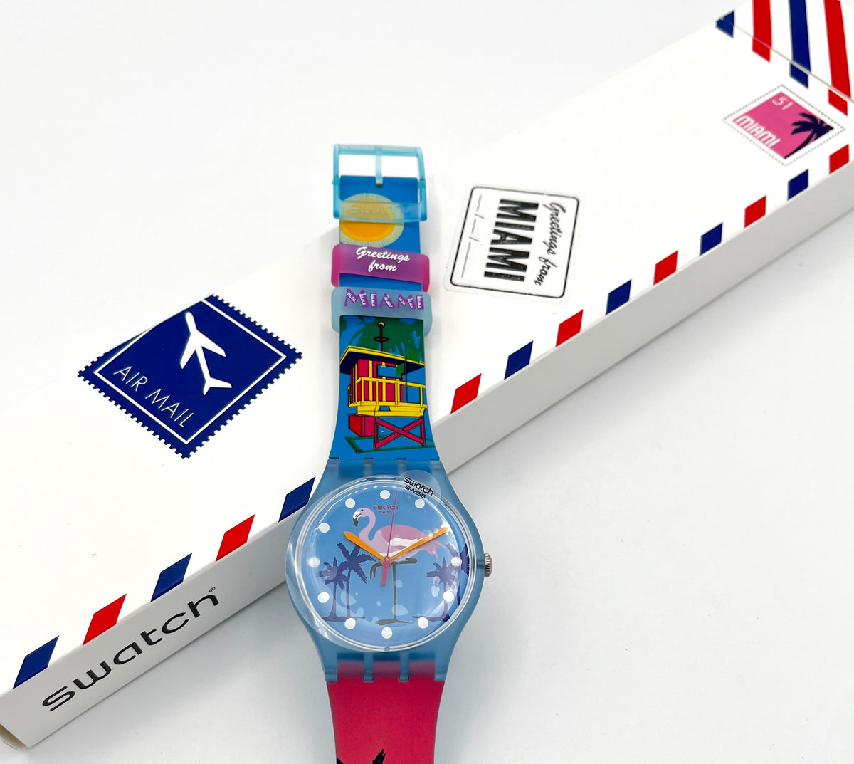 Swatch New Gent MIAMI VIBES SUOZ230 Destination Special Miami (2016)