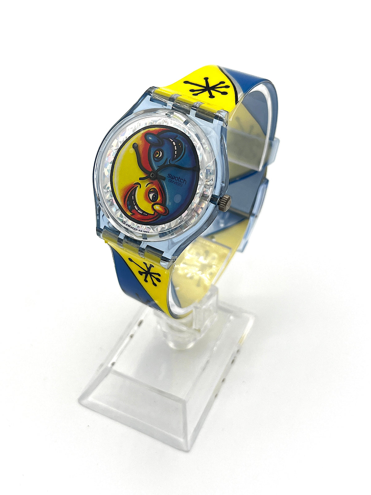 Swatch Gent Artist FIZ N'ZIP GN164 by Kenny Scharf (1996)