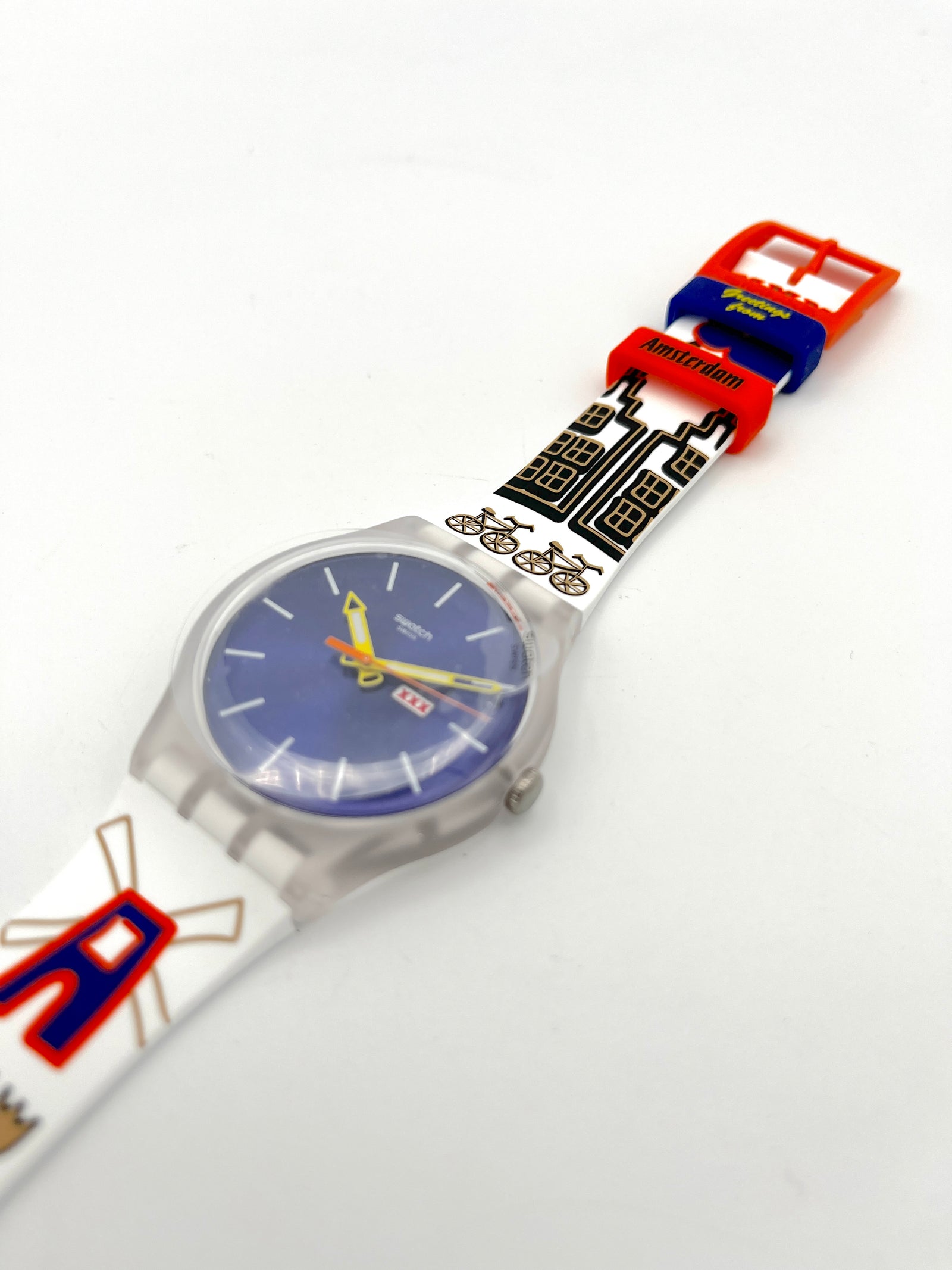 Swatch New Gent TULIPS UIT XXX - Destination AMSTERDAM SUOZ714 (2017)