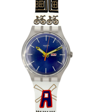 Swatch New Gent TULIPS UIT XXX - Destination AMSTERDAM SUOZ714 (2017)