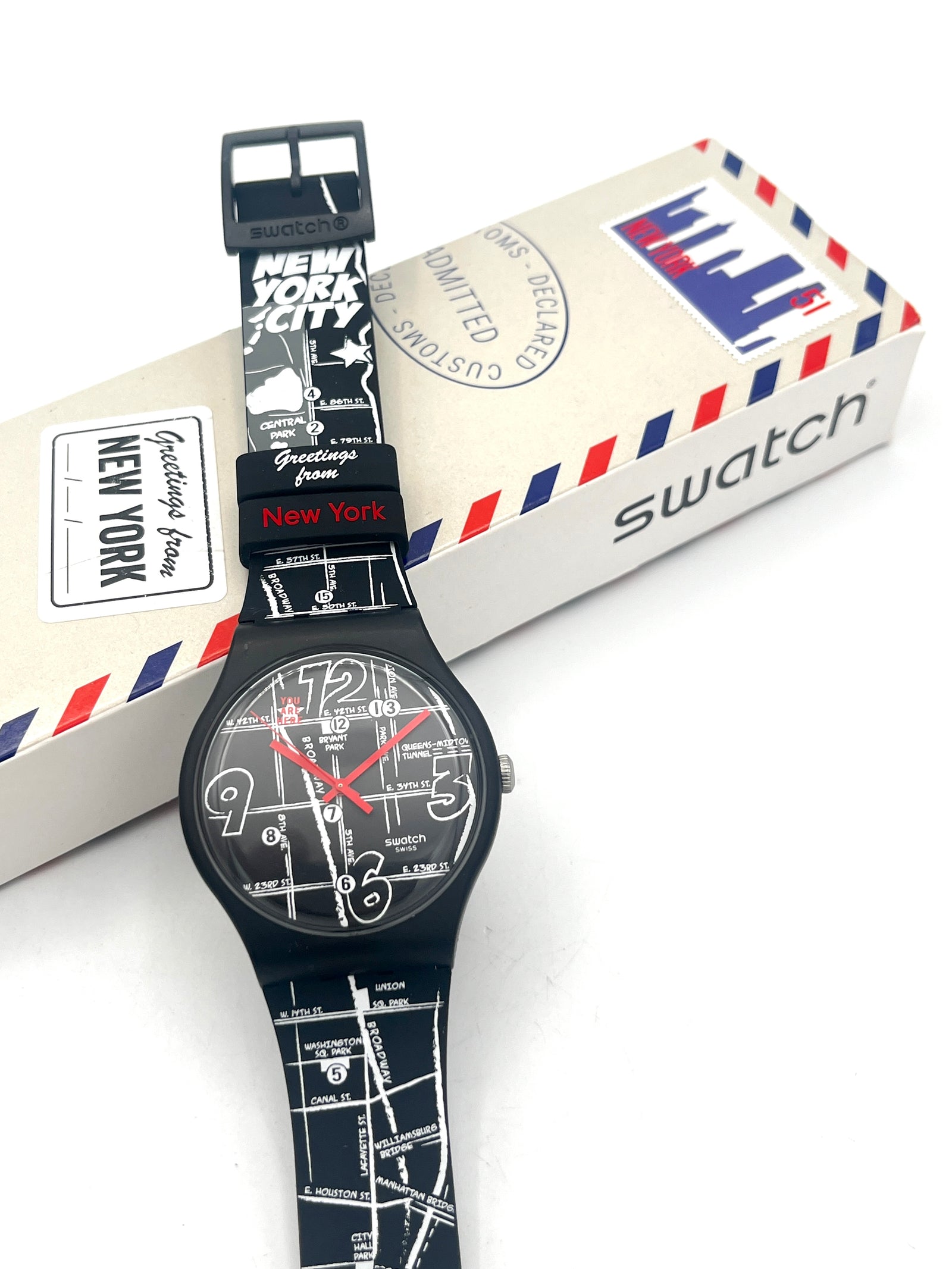 Swatch New Gent 1535 BROADWAY - Destination NEW YORK SUOZ244 (2016)