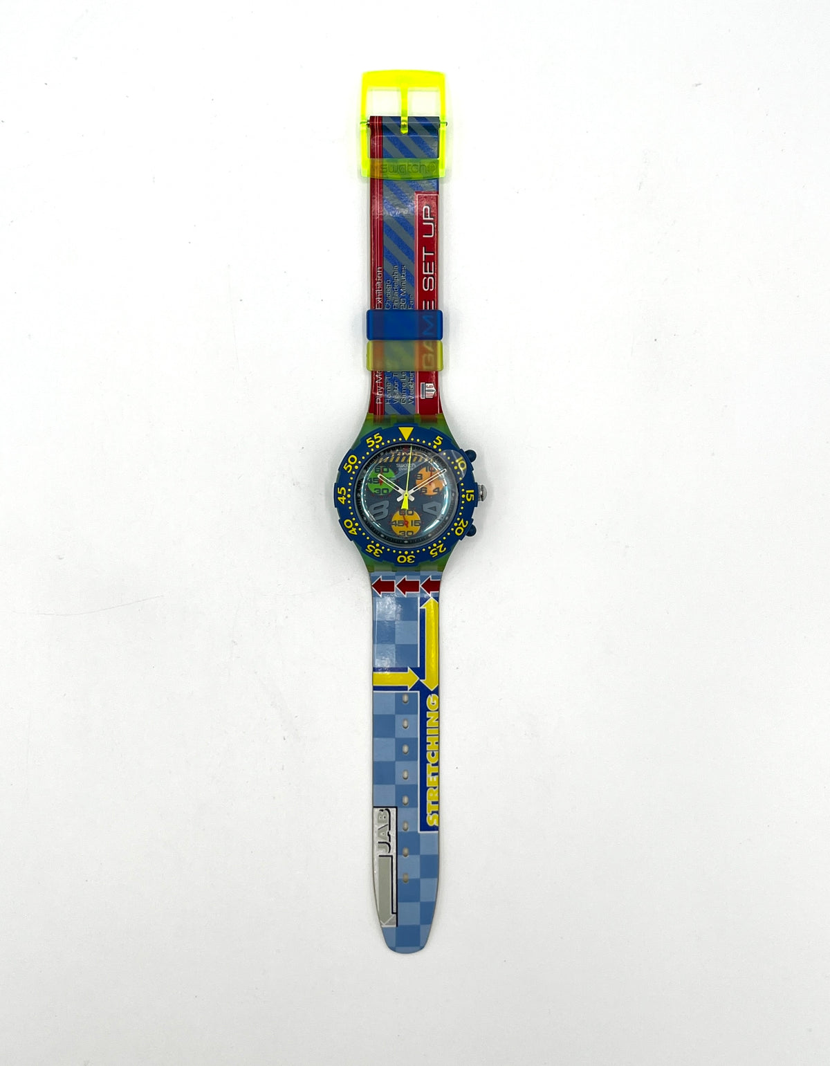 Swatch Midi Aqua Chrono GAME OVER SEL101 (1995)