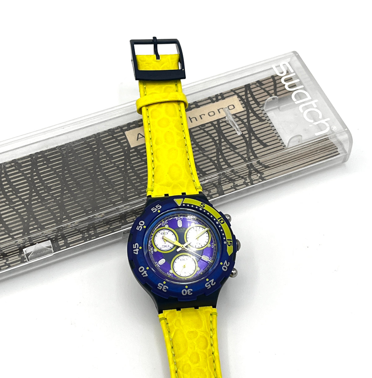 Swatch Aqua Chrono FLUOWAVE SBN105 (1996)