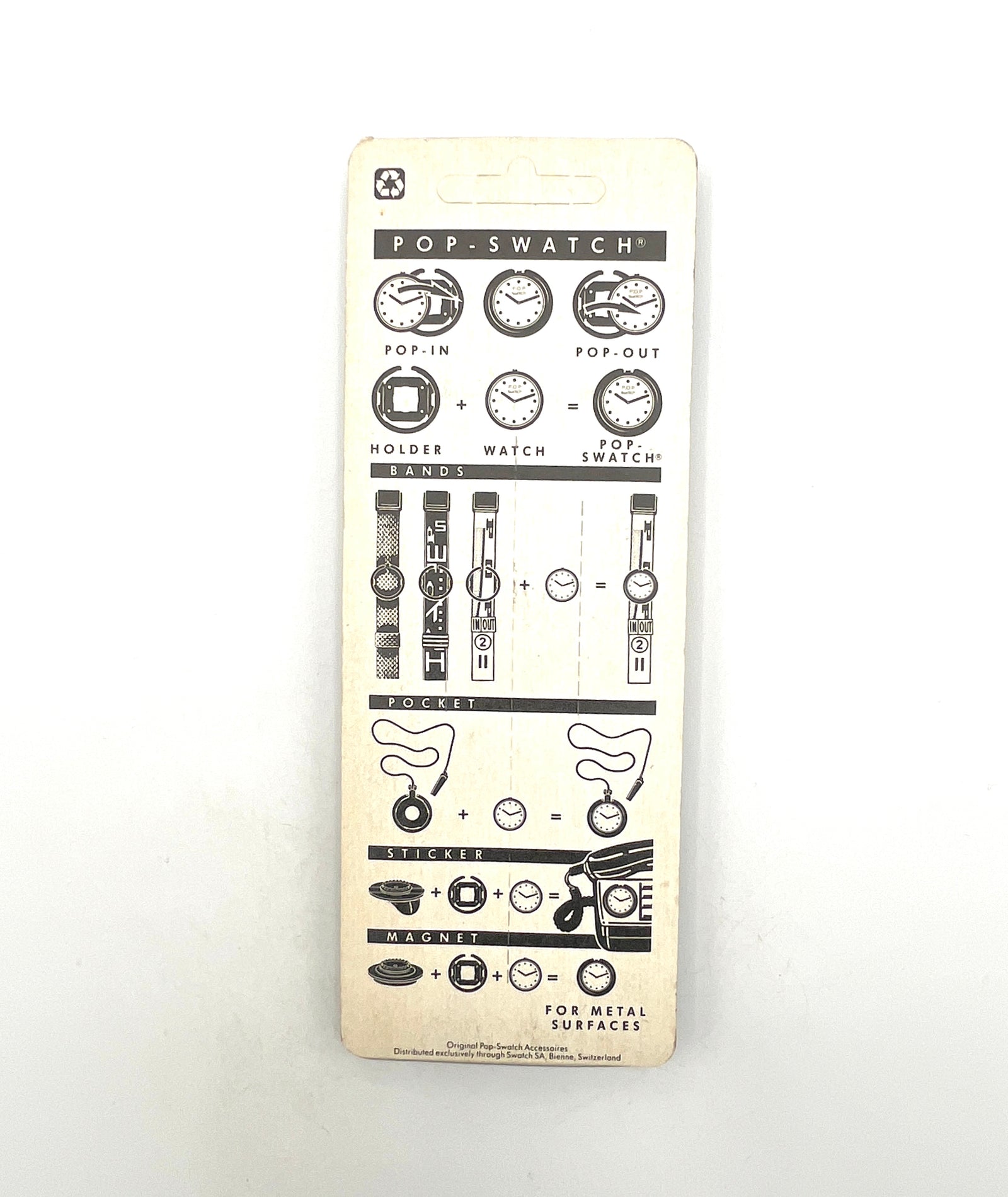 Bracelet de remplacement pour Pop Swatch Granatina APWB167 (1992)