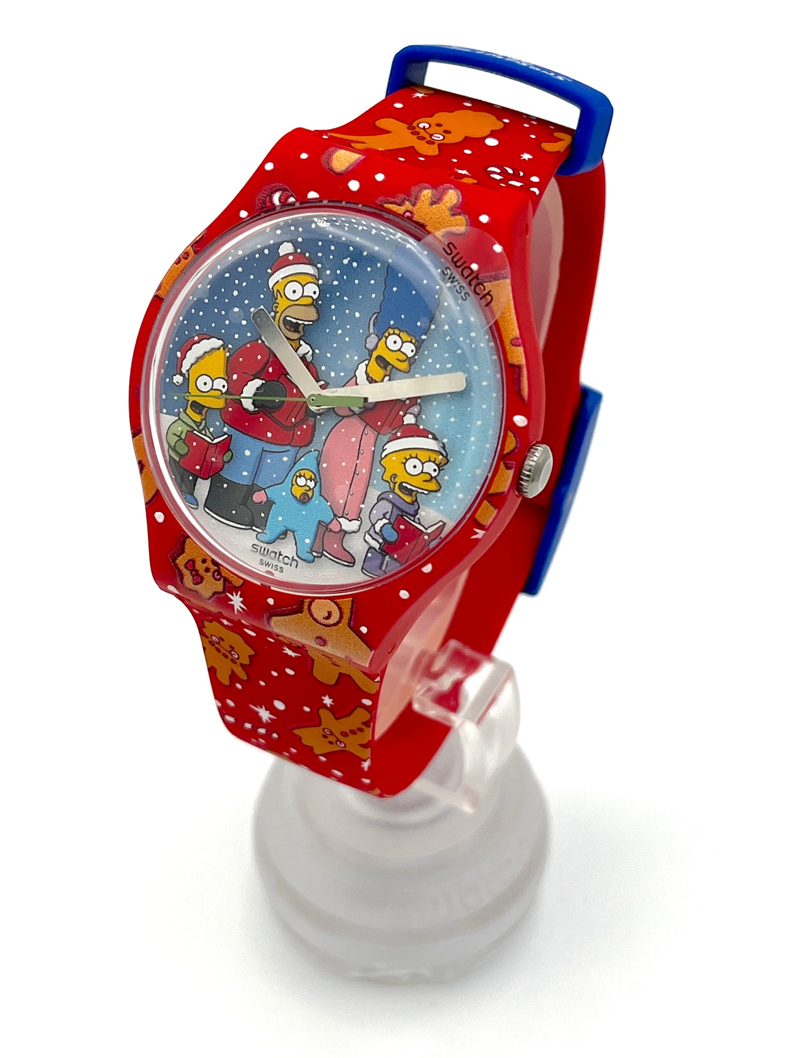 Swatch Simpsons WONDROUS WINTER WONDERLAND SUOZ361 (2023)