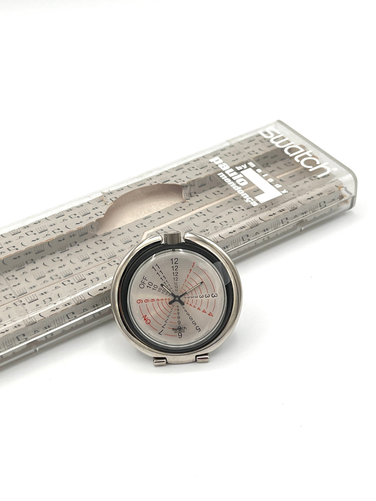 Swatch Pop-Up Alarm Clock SOUND EFFECTS PUB102 (1997)
