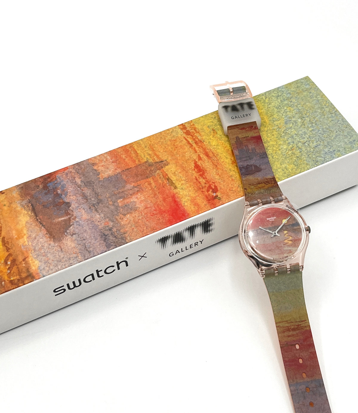 Swatch Gent Tate Special TURNER'S SCARLET SUNSET SO28Z700 (2024)