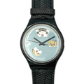 Swatch Automatic BLACK MOTION SAB100 2nd version (1991)