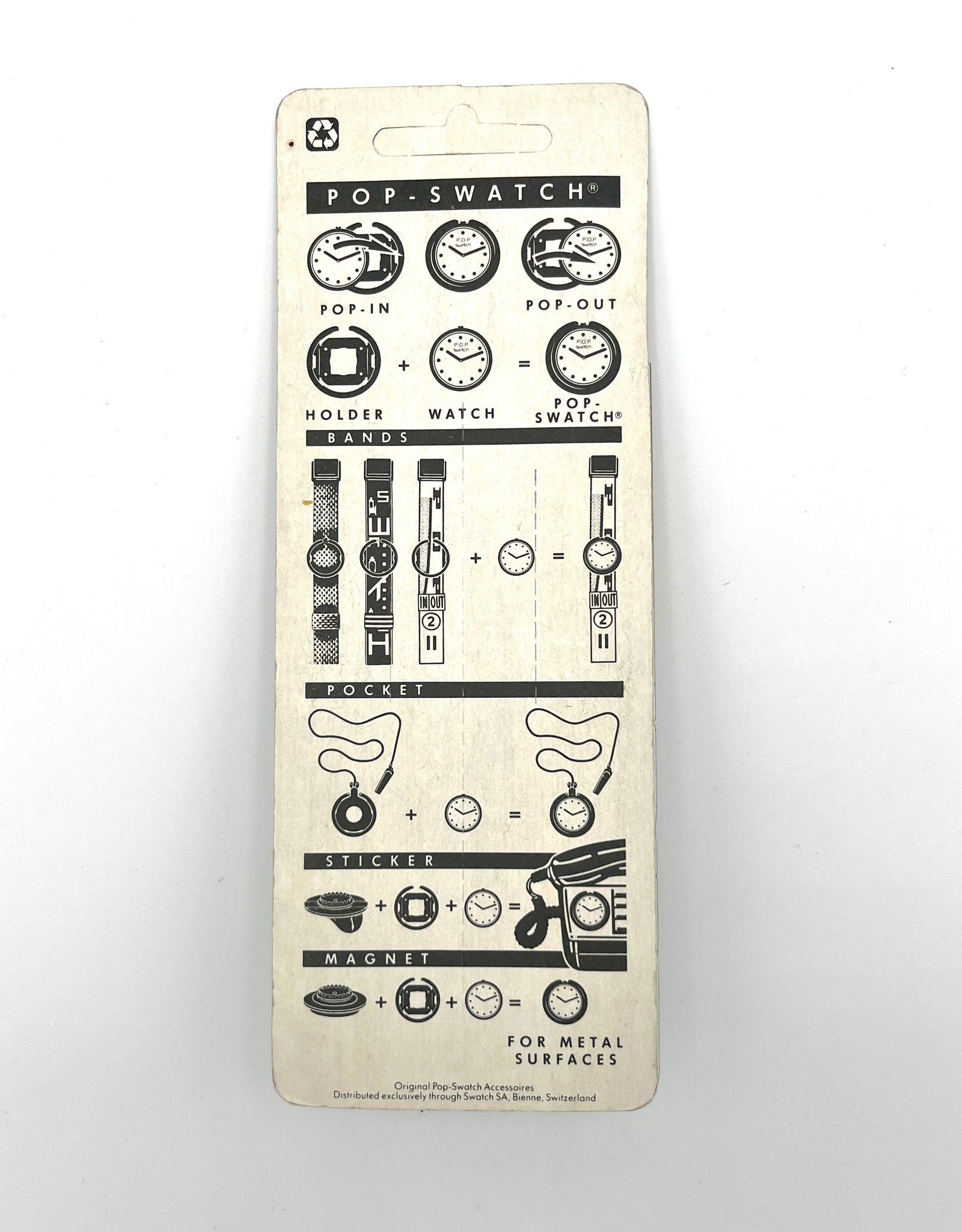 Bracelet de remplacement pour Pop Swatch BETULLA APWK183 (1993)