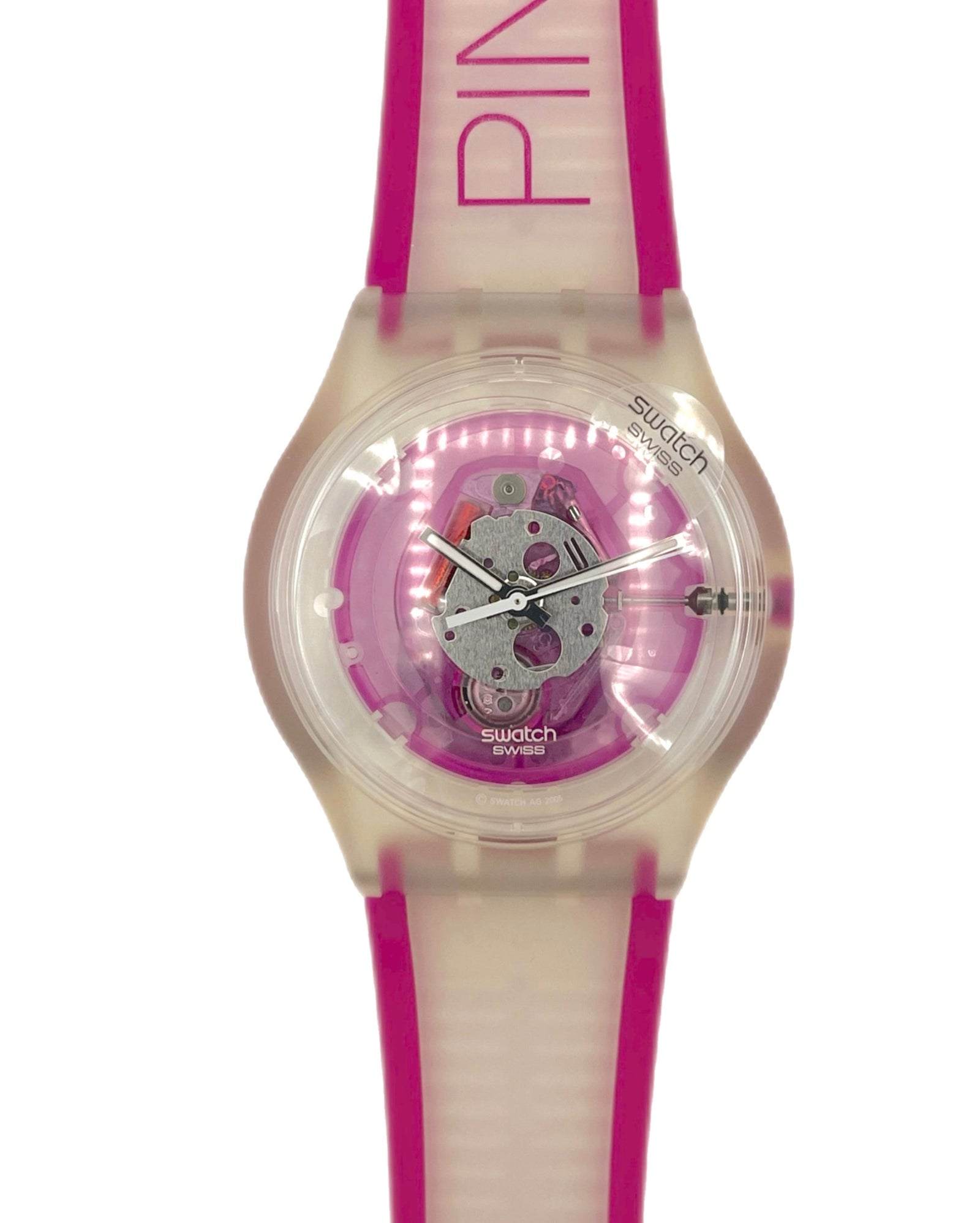 Swatch Jelly in Jelly PINK SEA SUJK103 (2006)