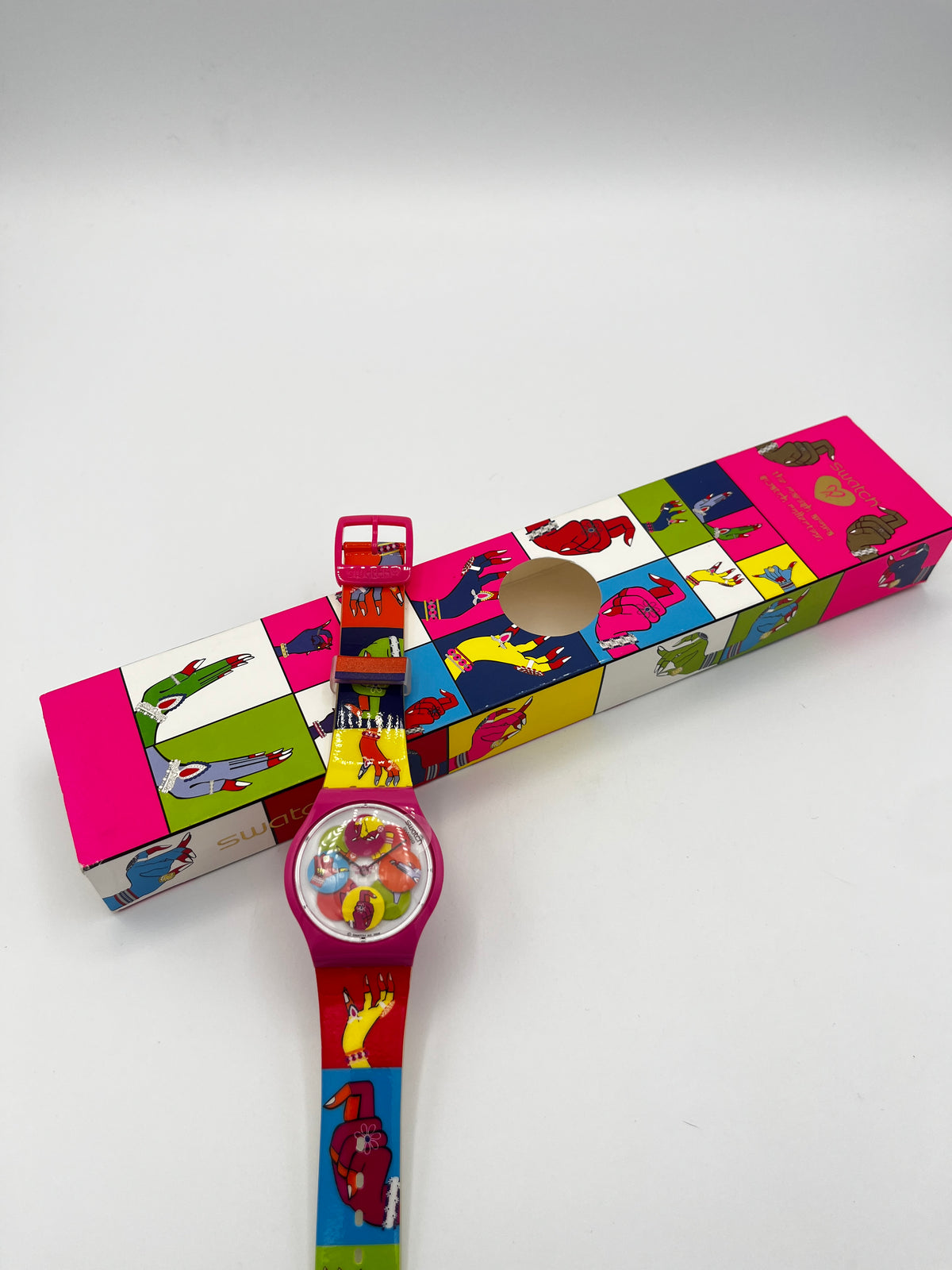 Swatch Puzzle Motion DANCING HANDS by Manish Arora SUPP101 (2009)