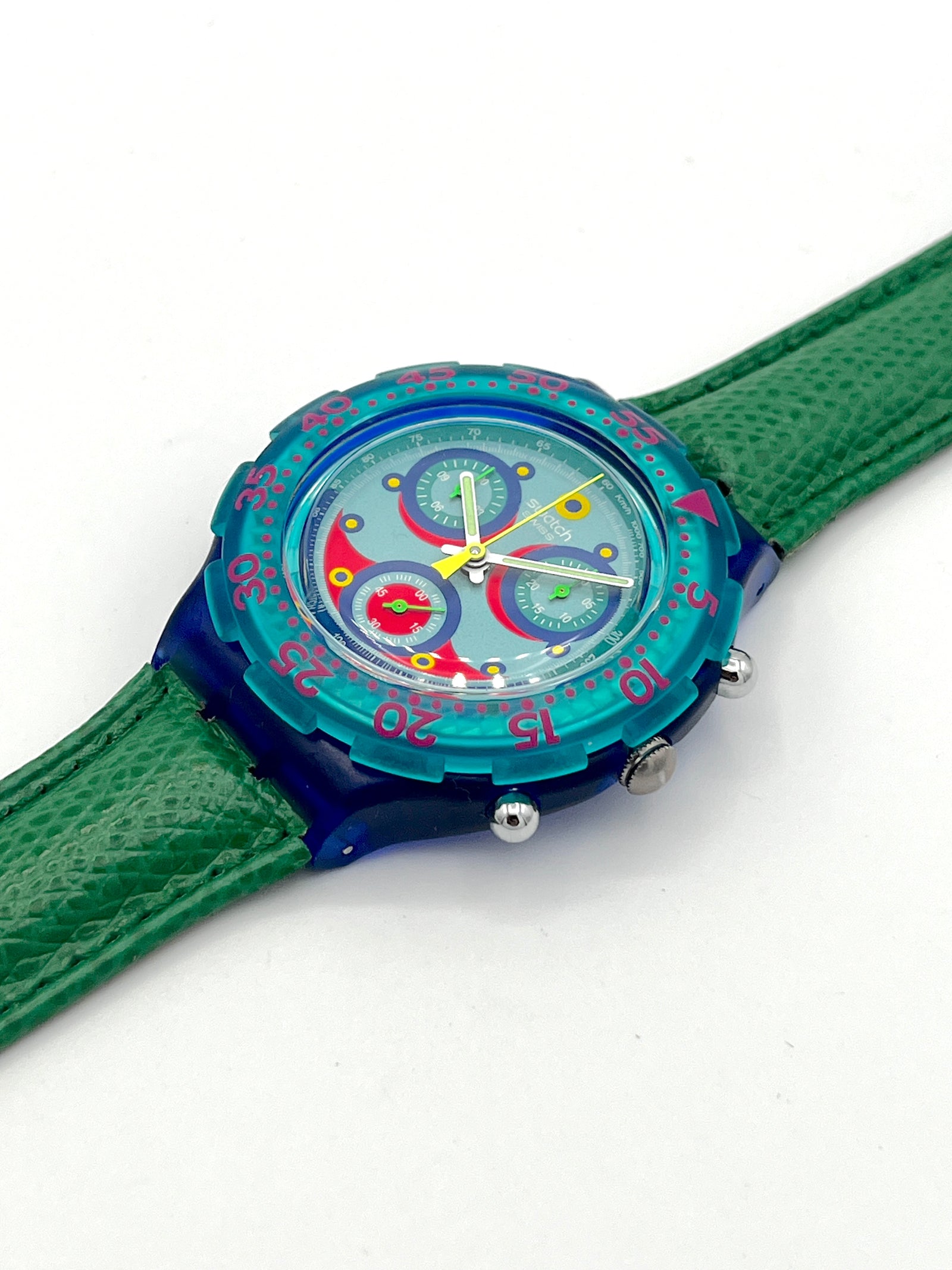 Swatch Aqua Chrono BLEU CIEL SBN100 (1993)