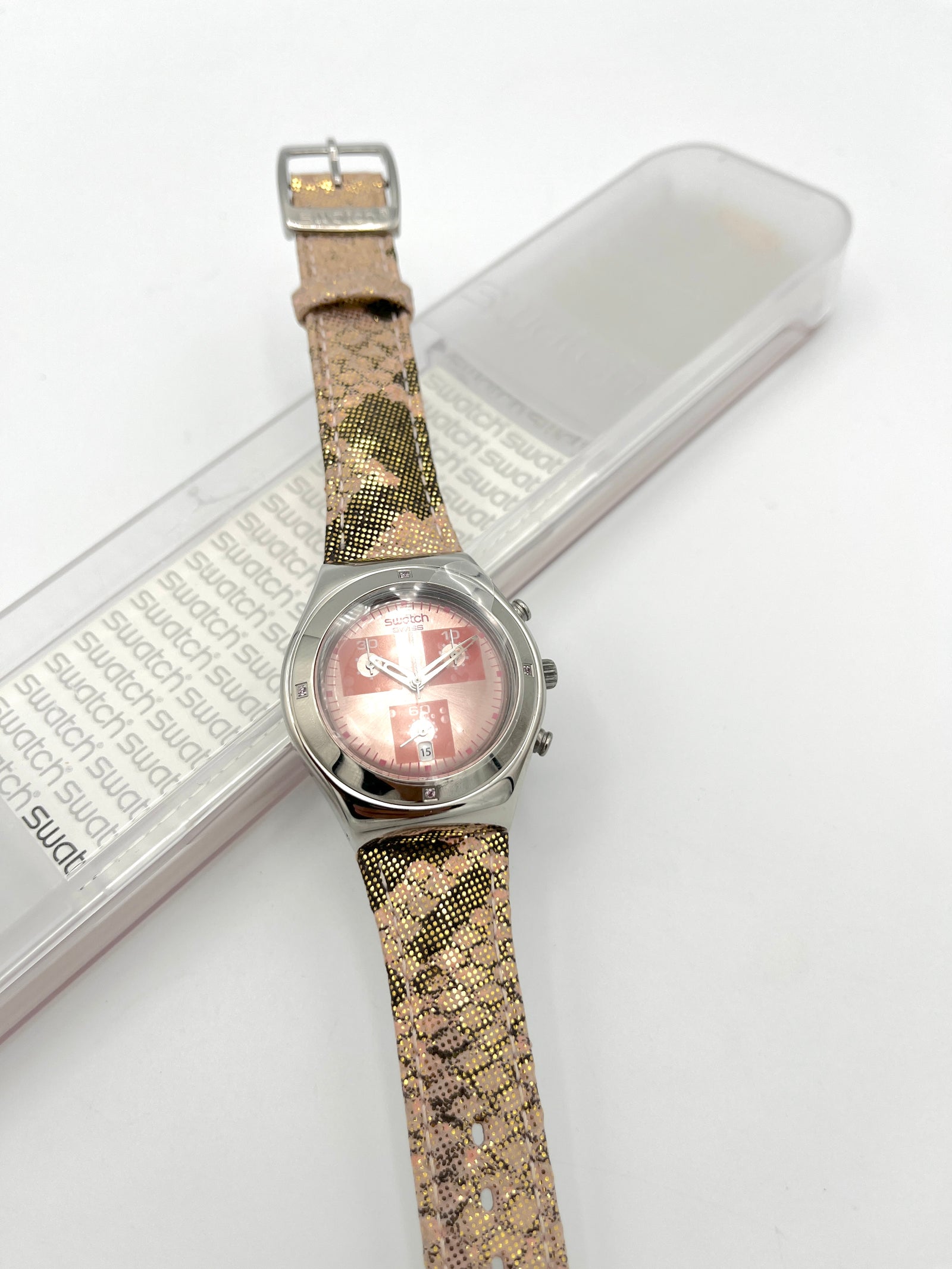 Swatch Irony Midi Chrono WILD SEDUCTION YMS409PU (2005)