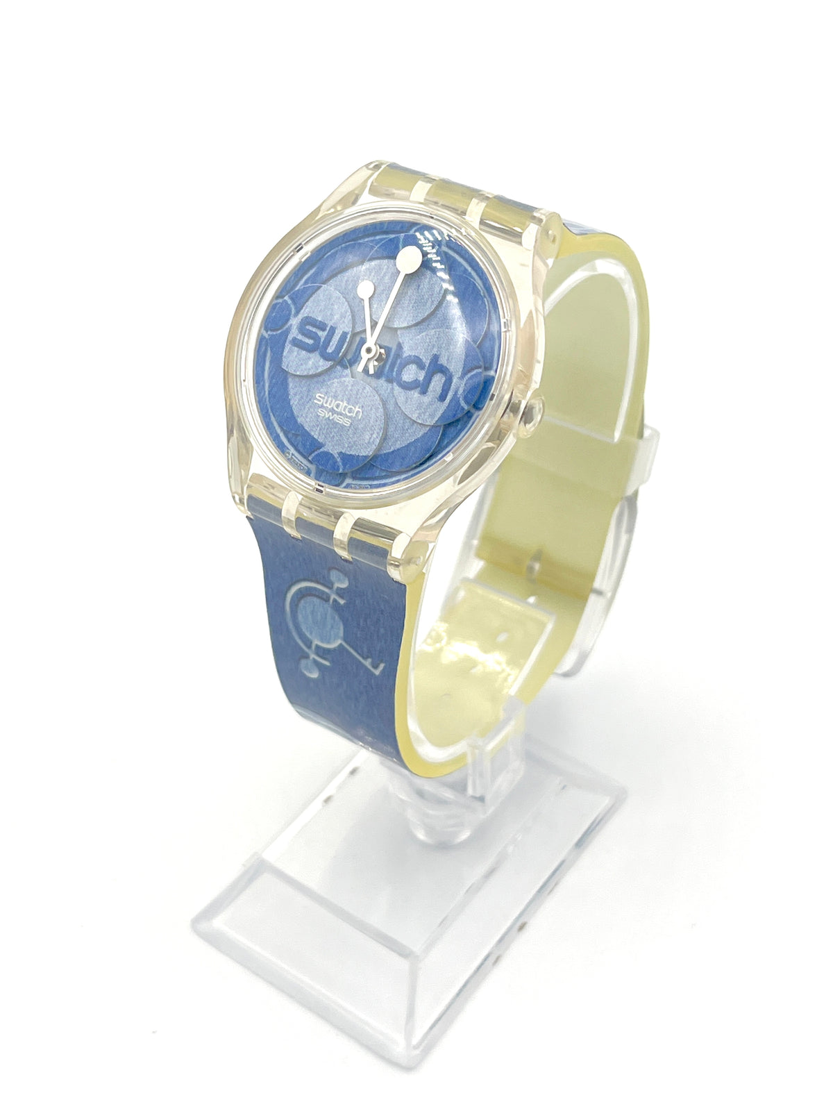 Swatch Puzzle Motion BLUE SATELITE SUPK101 (2007)