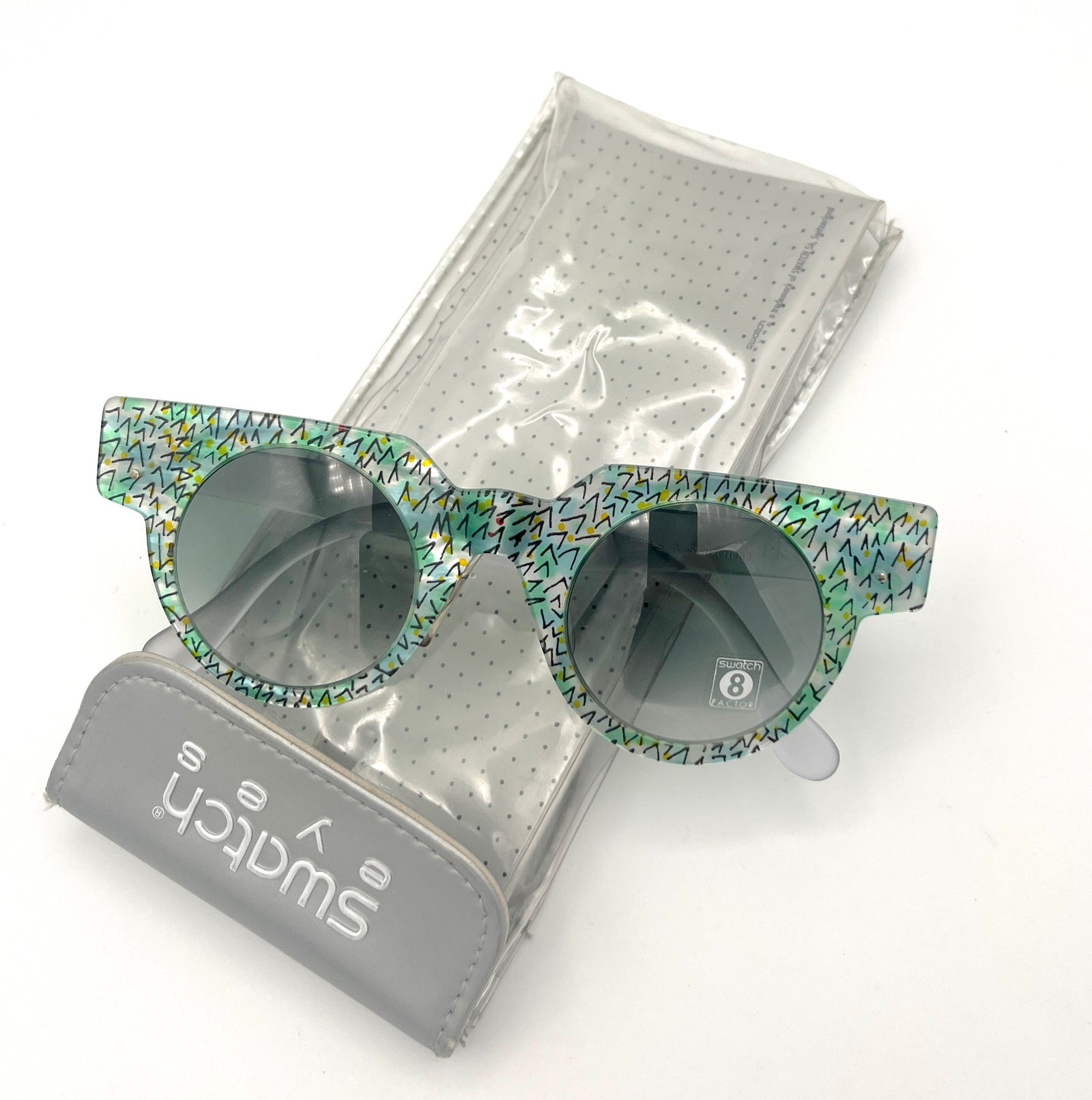 Swatch retro Sunglasses - Sea Garden