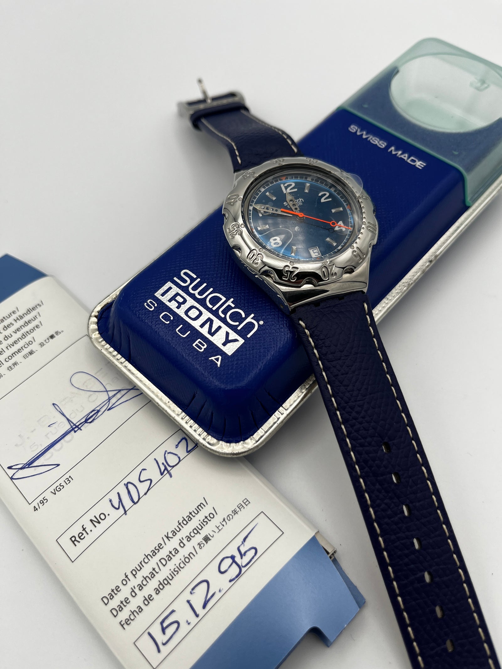 Swatch Irony Scuba WATER REFLEX YDS402 (1996)
