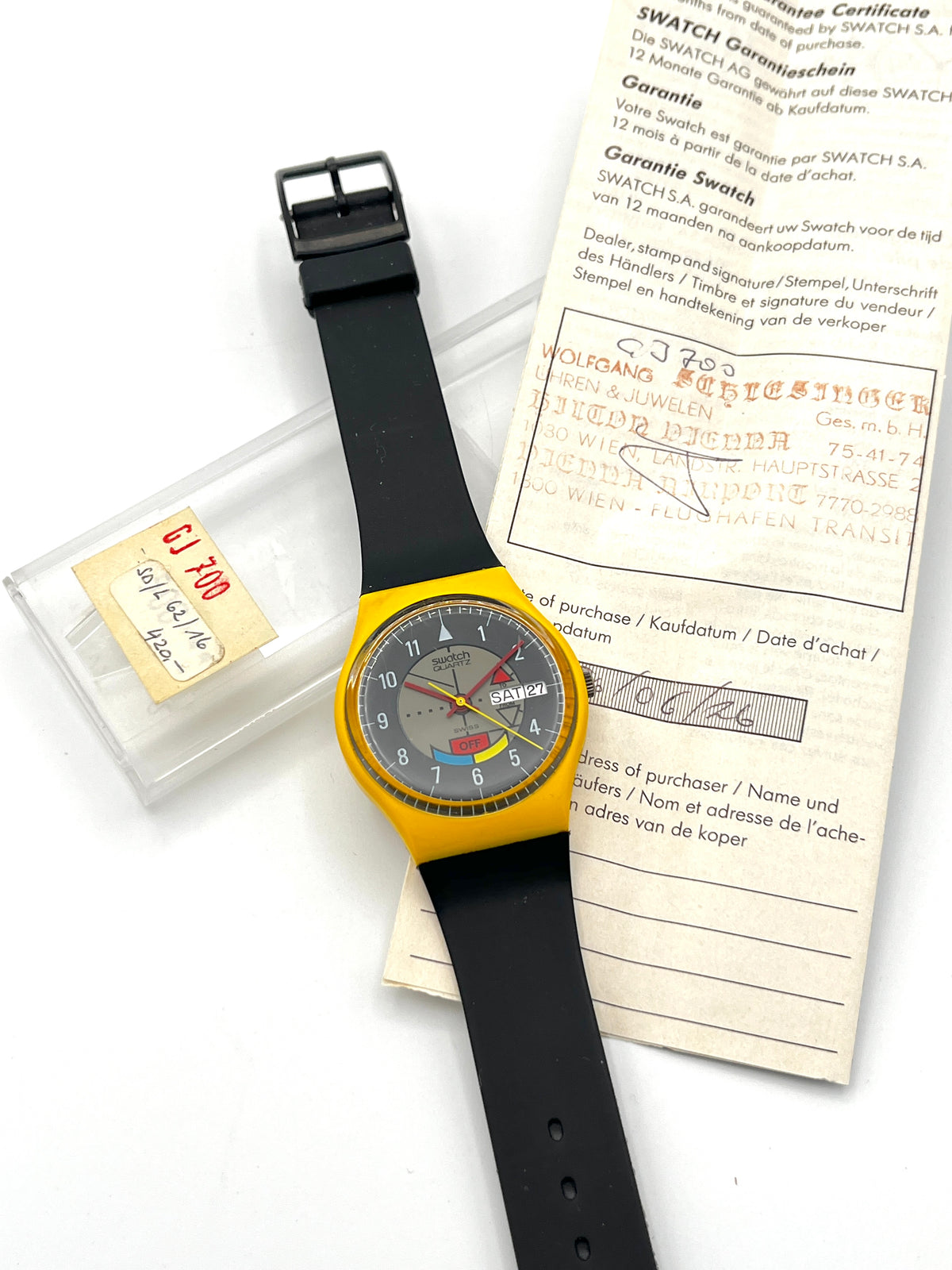 Swatch Gent YAMAHA RACER GJ700 (1985)