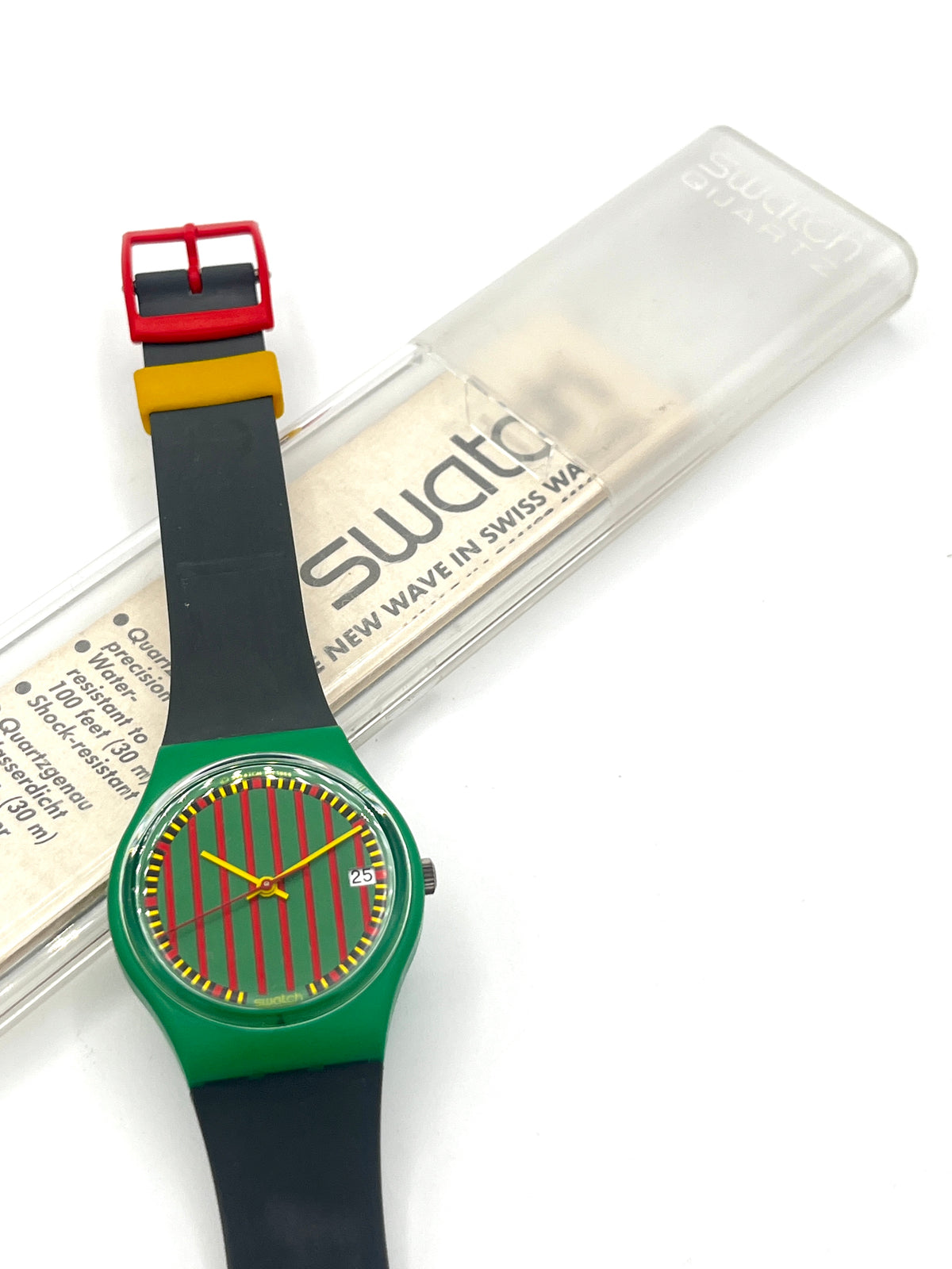 Swatch Gent CLUB STRIPE GG401 (1986)