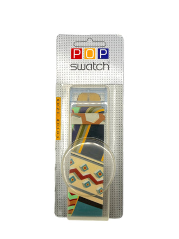 Bracelet de rechange pour Pop Swatch MATIN A TANGER APWK177 (1993)