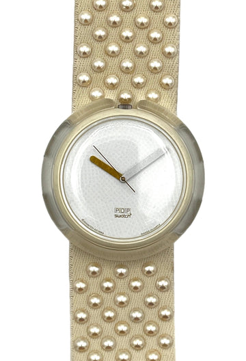 Pop Swatch BLANC DE BLANC PWBW104 (1989)