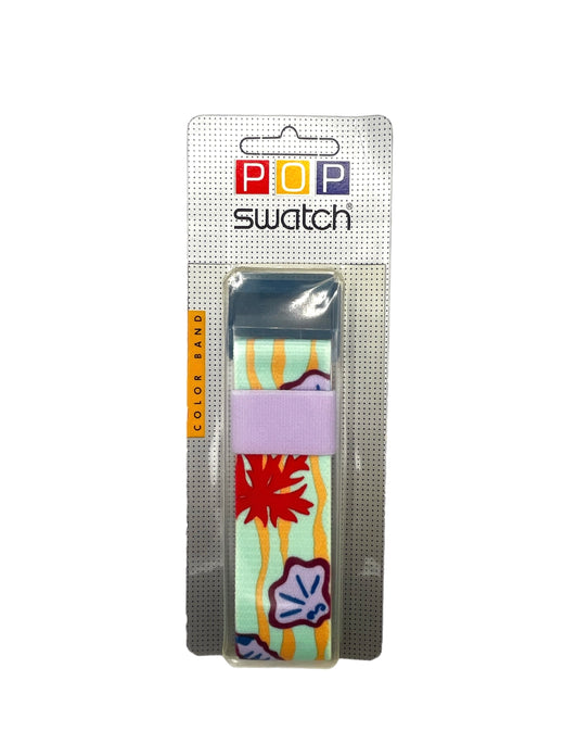 Bracelet de remplacement pour Pop Swatch DOWNHILL APWK154 (1992)