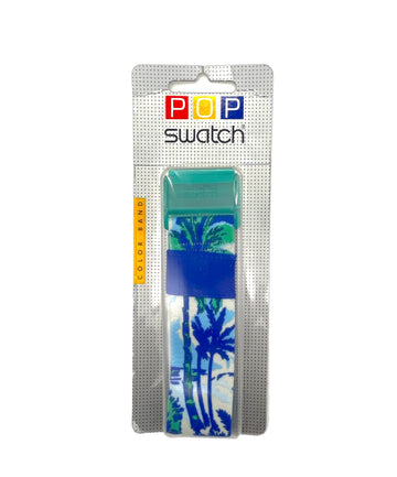 Bracelet de remplacement pour Pop Swatch DOWNHILL APWK154 (1992)