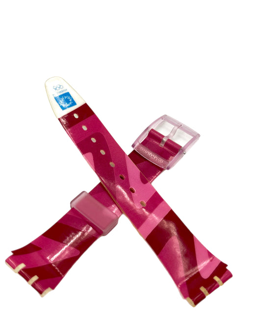 Bracelet de rechange Swatch 17mm Gent ASTRAPI AGP126 (2004)