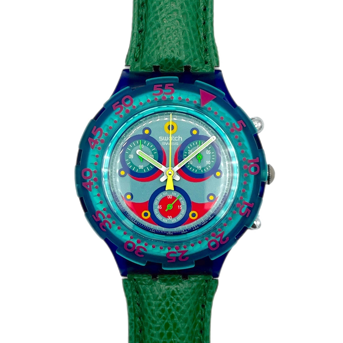 Swatch Aqua Chrono BLUE SKY SBN100 (1993)