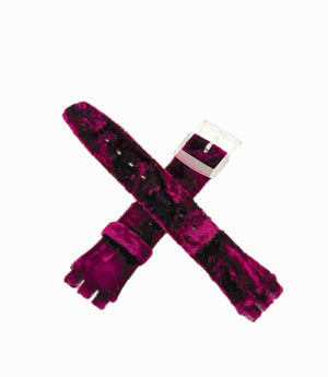 Bracelet de rechange 17 mm Swatch Gent SAINT VELOURS AGK203