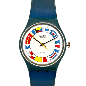 Swatch Gent 12 FLAGS GS101 (1984)
