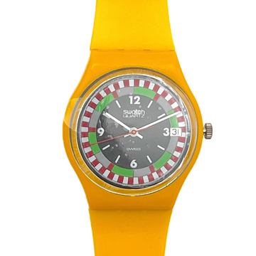 Swatch Gent YELLOW RACER GJ400 (1984)