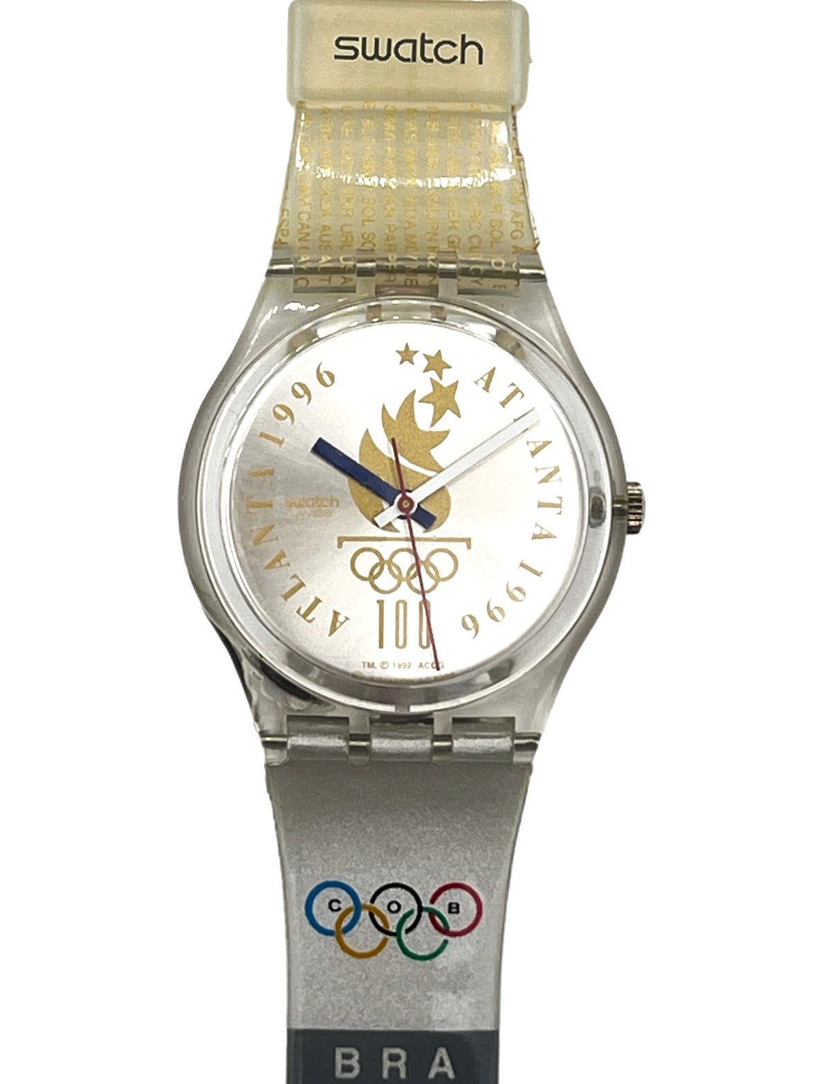 Swatch Gent Olympic Special BRAZIL Team GZ150R (1996)