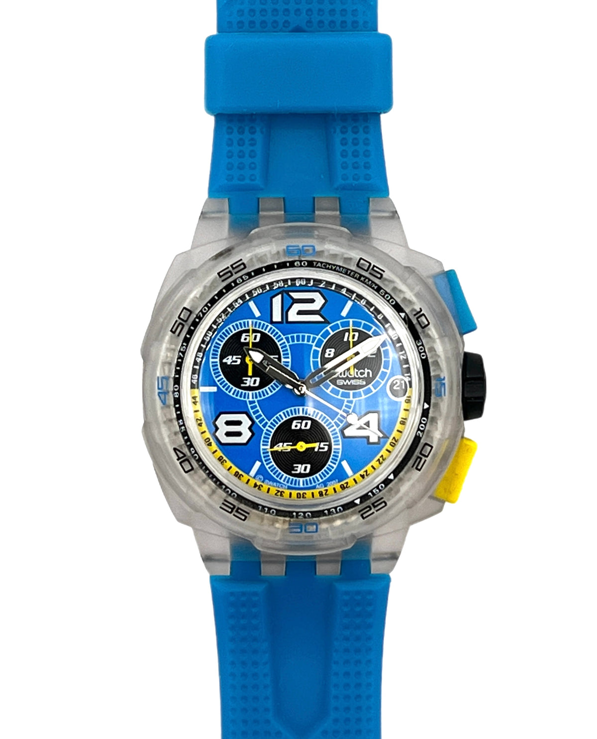 Swatch New Chrono SMOOTH WAVE SUIK401 (2008)