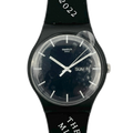 Swatch New Gent Special BLACK MILK By Swatch SUOB720R (2022)