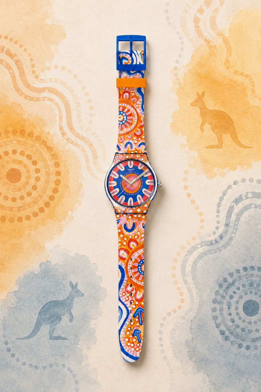 Swatch New Gent TIRRIKE - AUSTRALIA Destination Art Special SUOZ367 (2025)