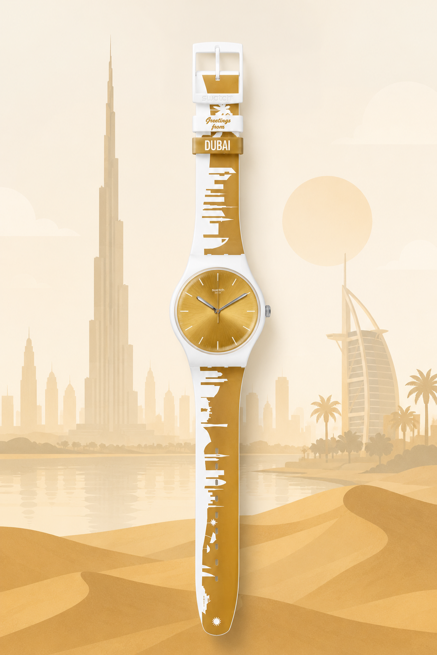 Swatch New Gent DESERT BEAUTY - Destination DUBAI SUOZ256 (2016)