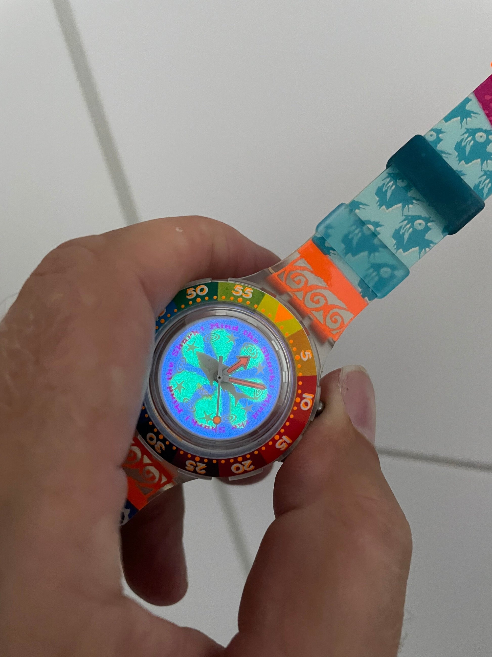 Swatch Scuba Loomi MIND THE SHARK SDK902 (1995)