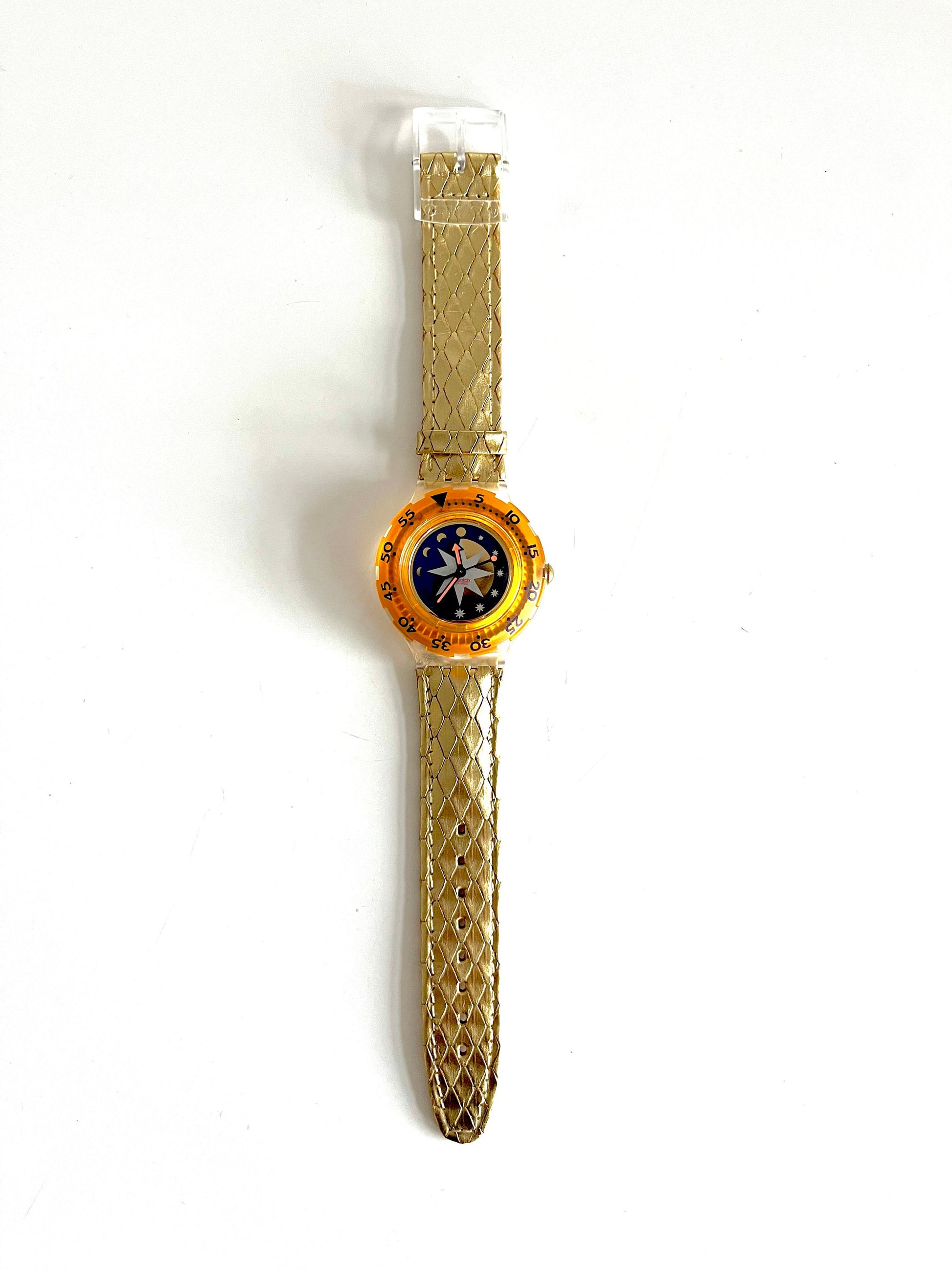 Swatch Scuba 200 GOLDEN ISLAND SDK112(1993)
