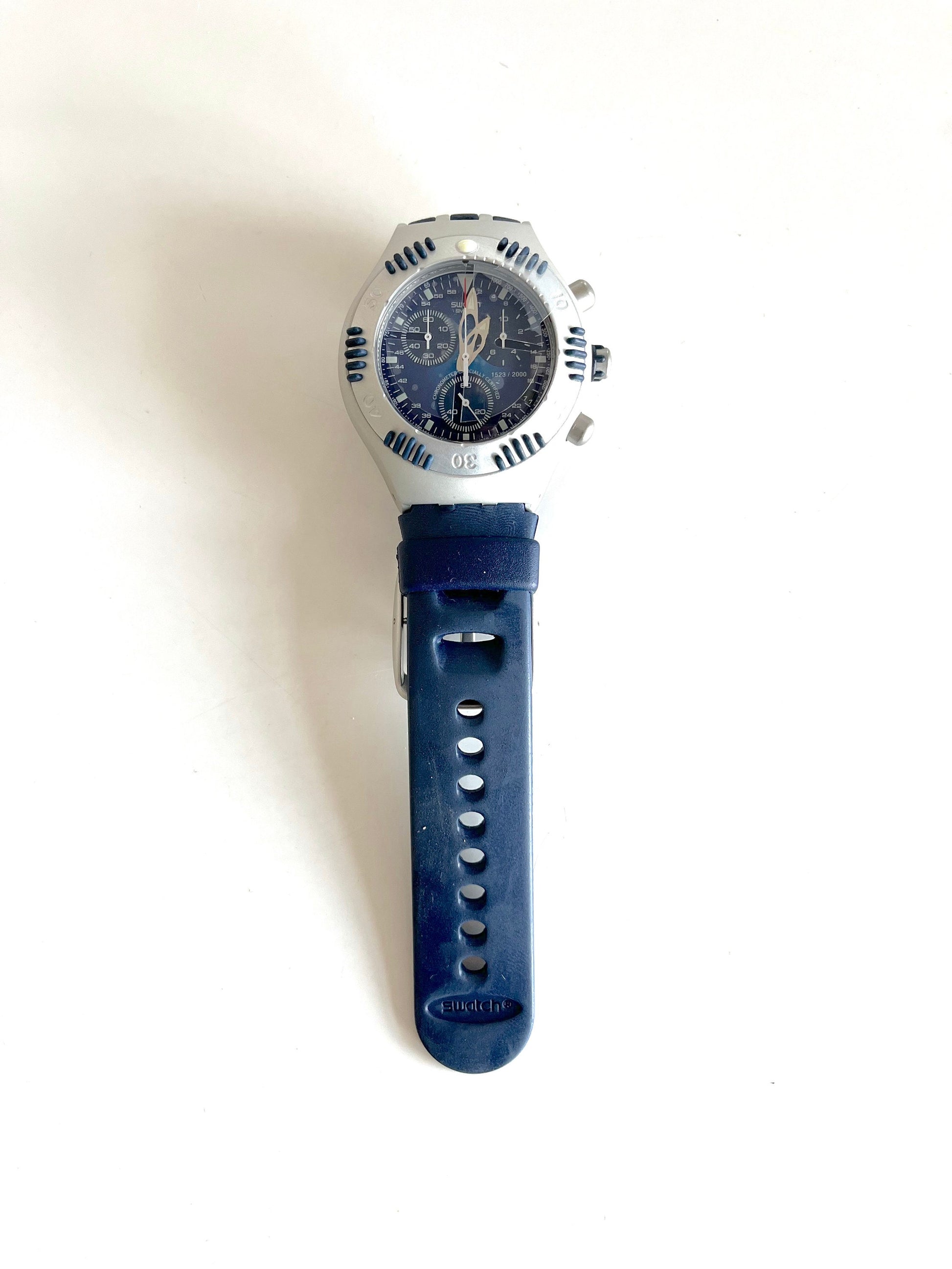 Swatch Irony Scuba 200 Chrono Sea Counter Chronometer YBZ4000 (2000)