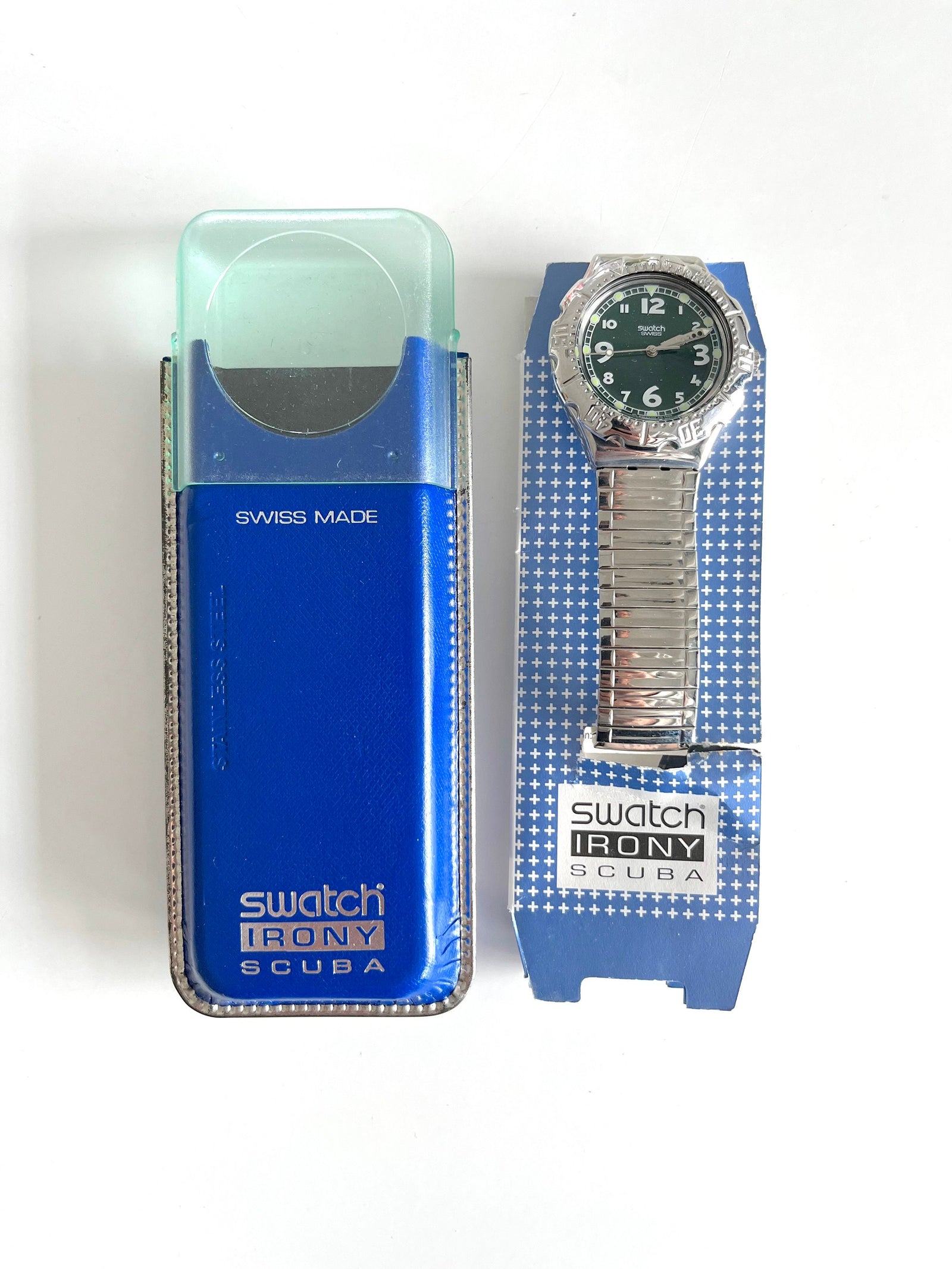 Swatch Irony Scuba GREEN DIP YDS105