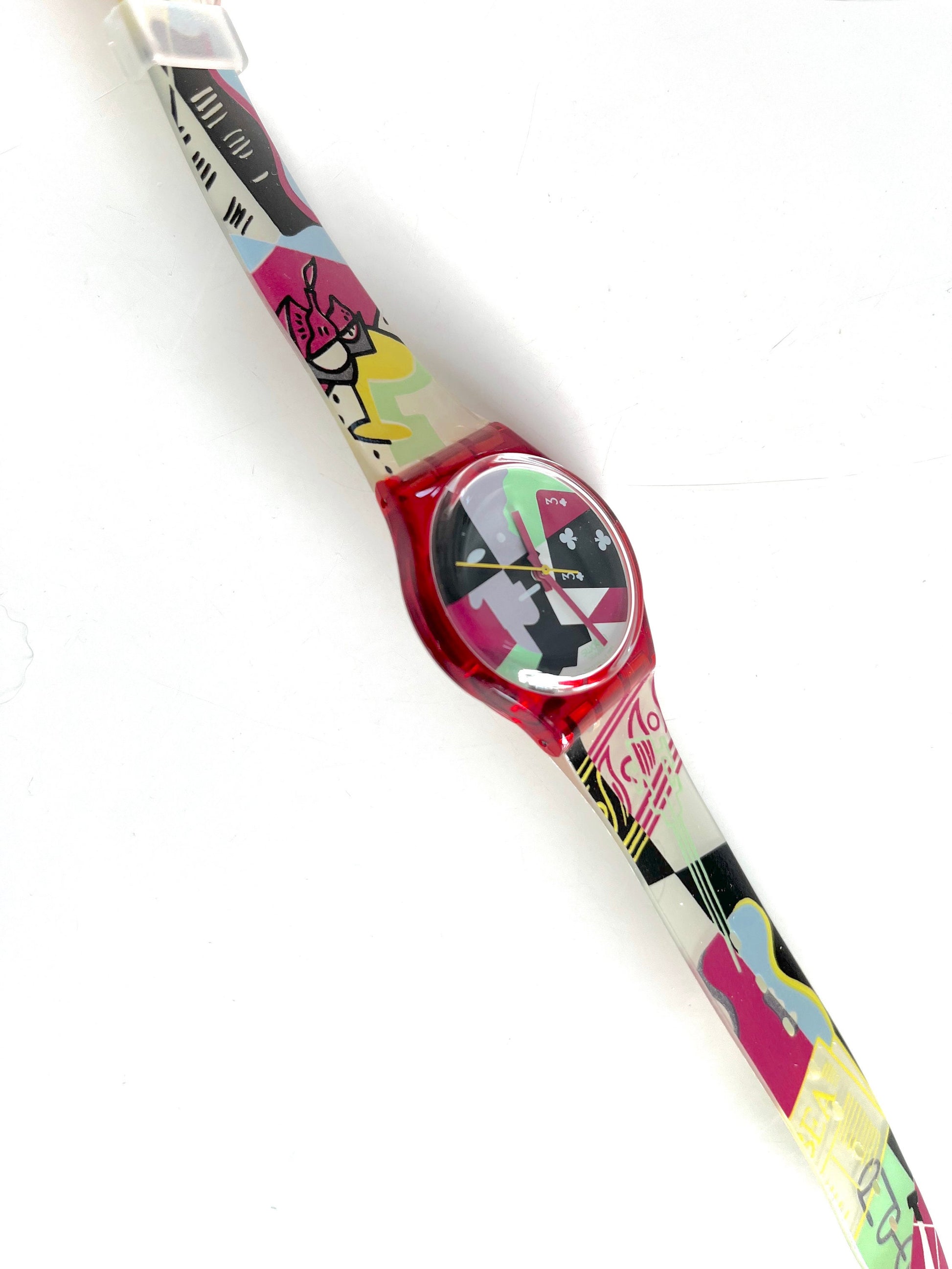 Swatch Gent CUBISTIC RAP GR110 (1991)