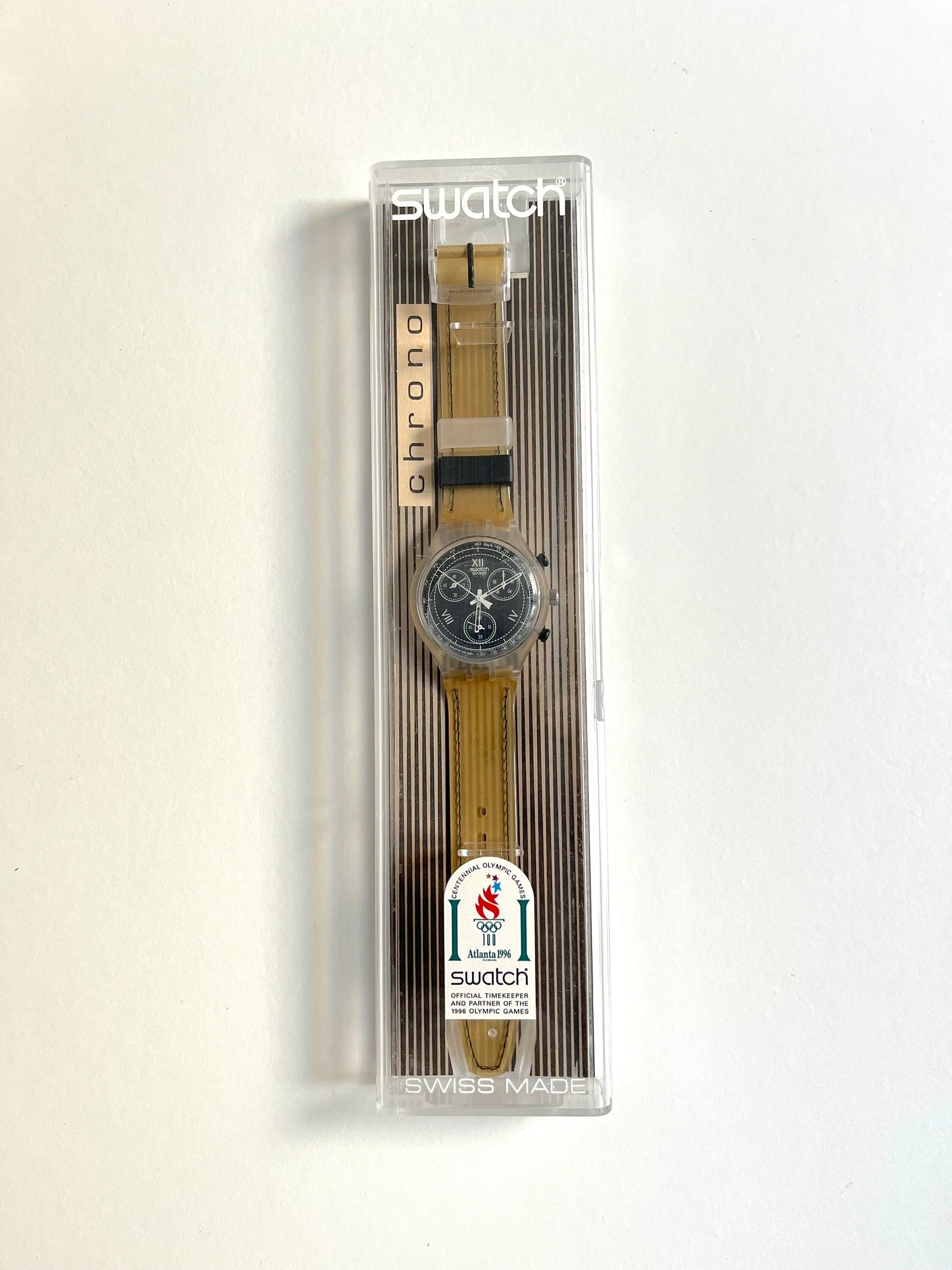 Swatch Chrono SEE THROUGH SCK110 (1996)