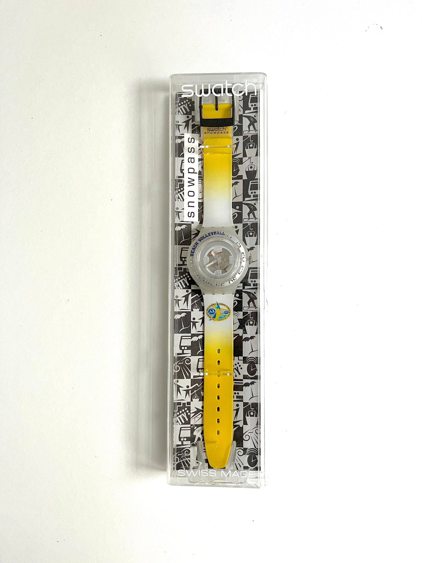Swatch Scuba 200 Access BEACH VOLLEYBALL ICICLE SHK101C (2002)
