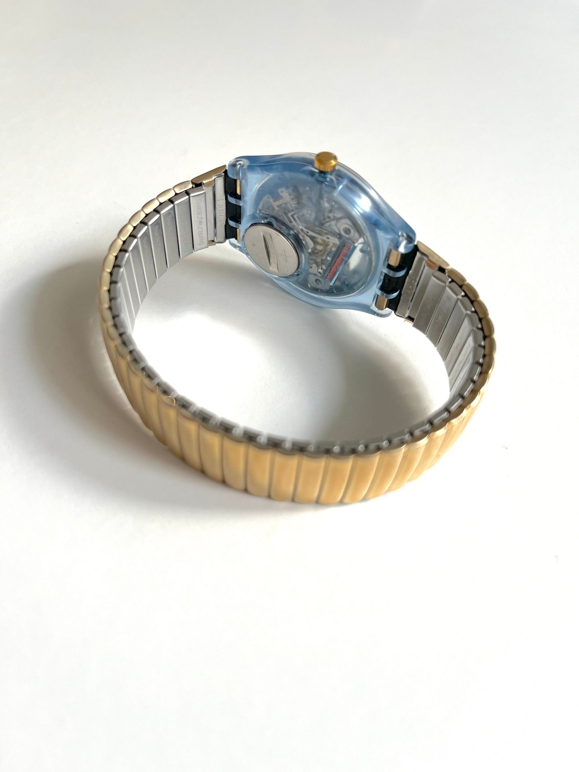 Swatch Gent Flex GOLDSMILE GN123 (1992)