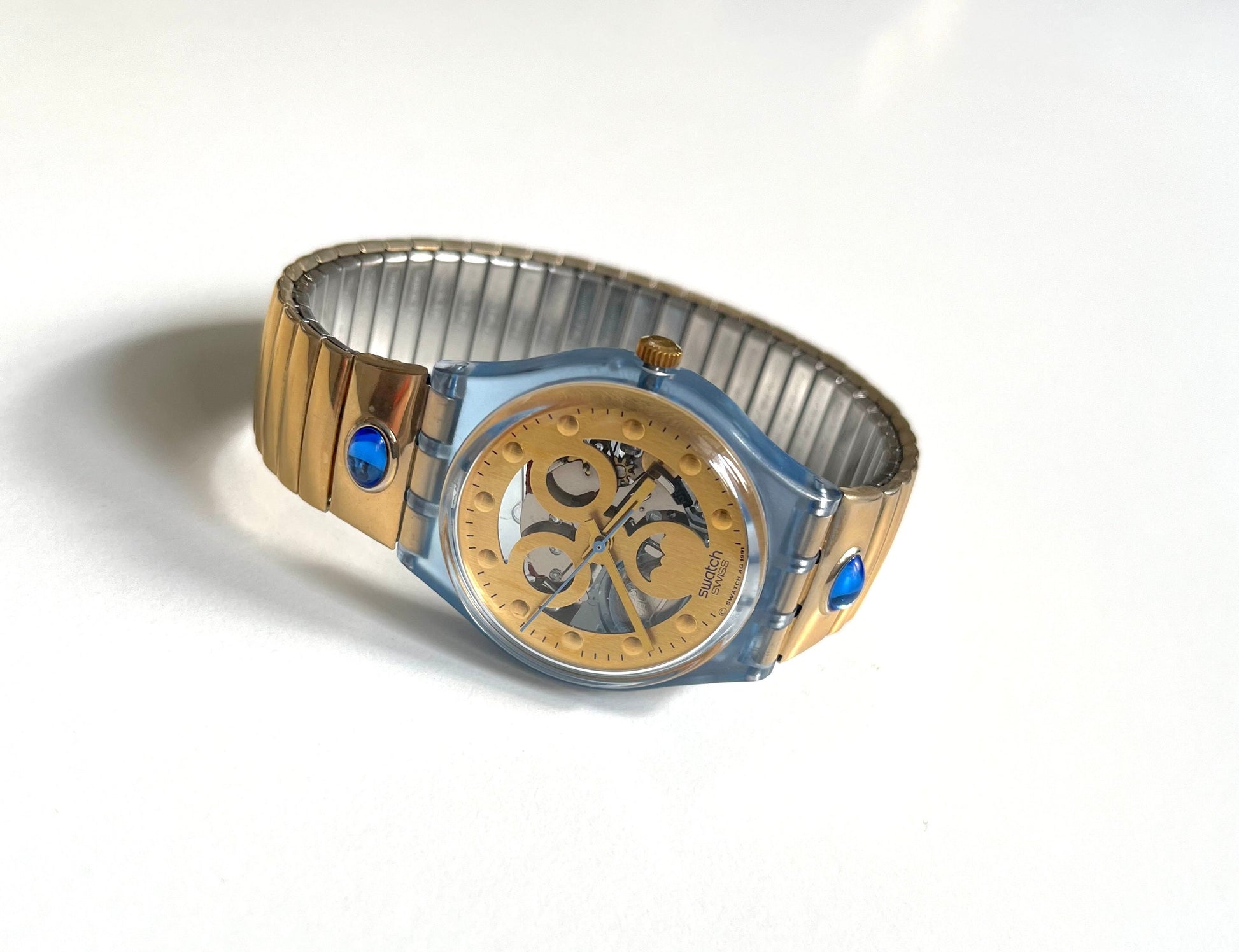 Swatch Gent Flex GOLDSMILE GN124 (1992)